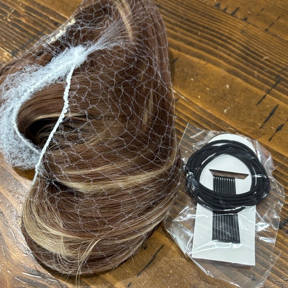 Other - Brown and Blonde Hair Extension with Accessories